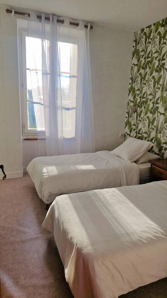 chambre double avec lit jumeaux
